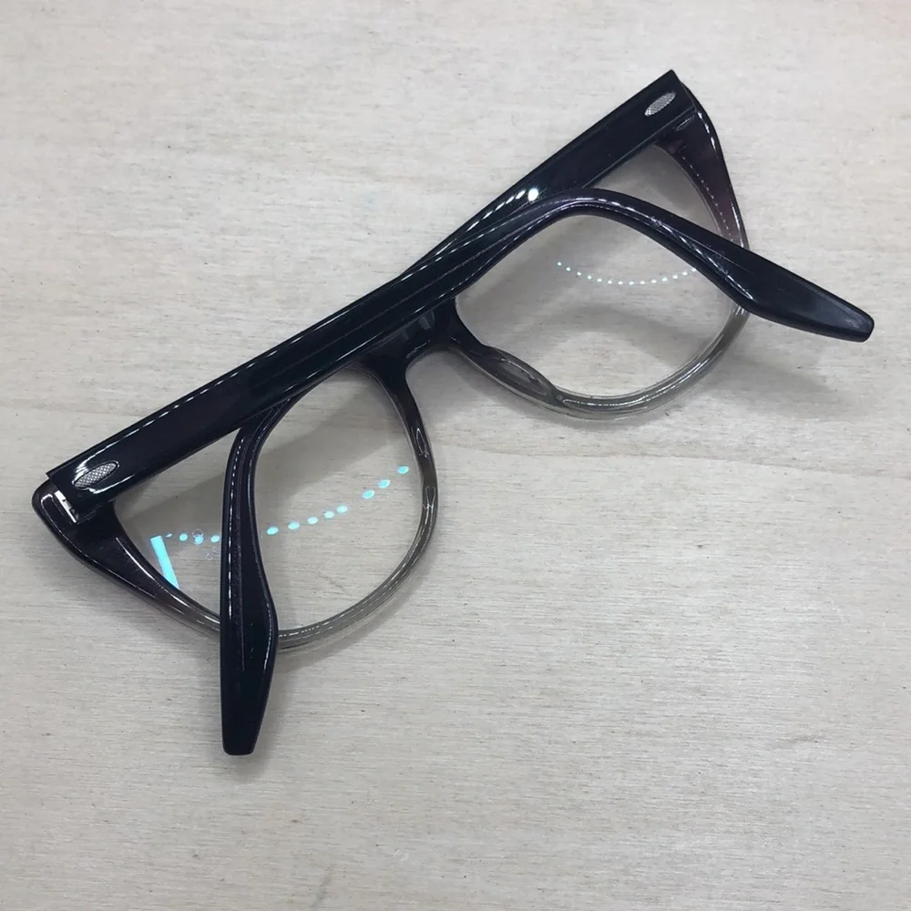 BARTON PERREIRA FALANA AUG EYEGLASSES 51-18-145 JAPAN CAT EYE Aubergine Gradient